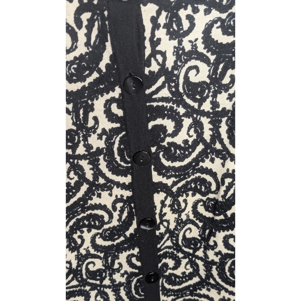 Talbots Women's Sweaters Medium Petite Solid Whit… - image 6